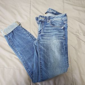 Cropped jeans